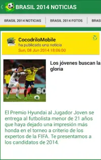 Brazil World Cup 2014 Mobile Screen Shot 19