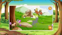 Horse Shadow Puzzles for Kids Free Screen Shot 1