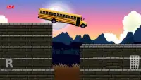 school bus hill climb driving Screen Shot 2