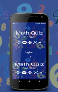 Math Quiz Game 3 Screen Shot 0
