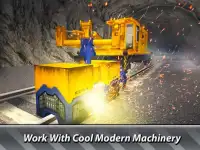 Simulador de construção de túnel ferroviário Screen Shot 6