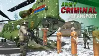 Army Krieg Kriminelle Transport Ebene & Helicopter Screen Shot 0