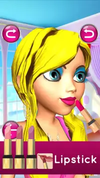 Princess 3D Salon: Girls Games Screen Shot 1