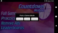 Countdown Mobile Screen Shot 6