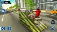 US Motorcycle Parking Off Road Driving Games Screen Shot 4