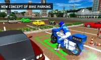 बाइक पार्किंग गेम 2017: शहर ड्राइविंग साहसिक Screen Shot 1