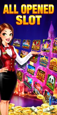 Free Vegas Slots - Slotica Casino Screen Shot 1