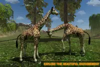 Giraffe Family Life Jungle Sim Screen Shot 9