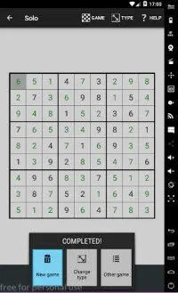 Sudoku Mobile Free Screen Shot 0