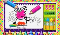 Coloring For Peppa Pig  -Peppa Pig Coloring Book Screen Shot 3