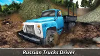 Russian Truck 6x6: Simulateur de conduite Offroad Screen Shot 4