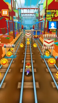 Subway Train - Endless Surf Runner Screen Shot 2