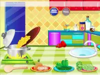 fresh salad cooking games Screen Shot 0