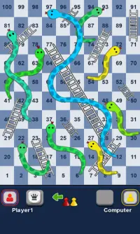 Snakes and Ladders King of Dic Screen Shot 1