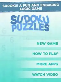 Classic Sudoku Puzzles - Free Sudoku Offline Screen Shot 0