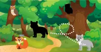 Leśna przygoda (gra edukacyjna dla dzieci) Screen Shot 0