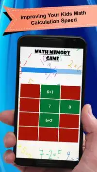 Math Memory Games For Kids Screen Shot 1