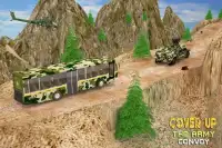 Army Camouflage Bus Driving 3D 2018 Screen Shot 5