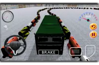 3D Game Parking Bus Screen Shot 1
