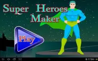 Super Heroes Maker Screen Shot 0