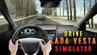Drive LADA VESTA Simulator Screen Shot 0