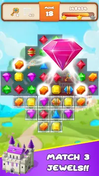 Land Of Jewels: Fun Jewel Matching Game Screen Shot 4