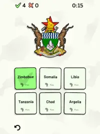 Países de África -Quiz: Mapas, Capitales, Banderas Screen Shot 11