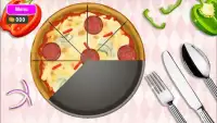 الطبخ البيتزا برجر ألعاب Screen Shot 1