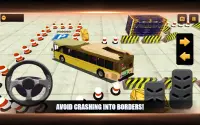 Coach Bus Parking Bus simulator 3D Free Bus Games Screen Shot 3
