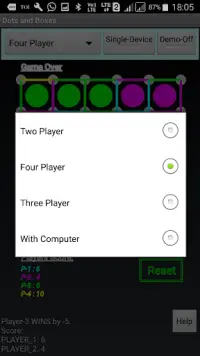 Mobile Dots and Boxes Game Screen Shot 5