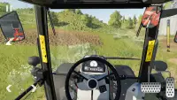 Nyata Ladang Traktor Permainan Screen Shot 1