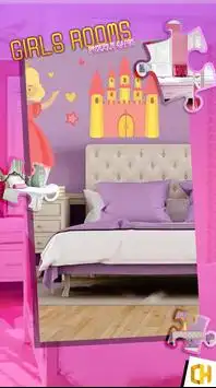 Girls Rooms Puzzle Screen Shot 1