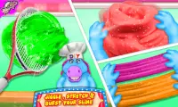 Ông Fat Unicorn Slime Maker trò chơi! Đồ chơi Squi Screen Shot 2