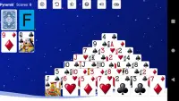 Pyramid Solitaire Screen Shot 1