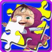 Puzzle for Masha with the Bear