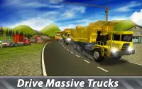 Dump Trucks Driving Simulator - drive dump trucks! Screen Shot 0