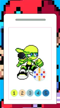 Pixel Art Friday Night Funkin Color By Number Screen Shot 6