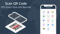Smart Tools : bússola de código de barras QR Screen Shot 1