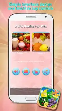Fruits Puzzles for Kids Screen Shot 0