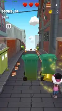 Kids Adventure - Free Endless Run Screen Shot 1