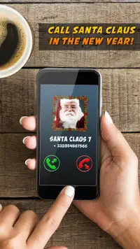Fake Call Santa Joke New Year Screen Shot 0