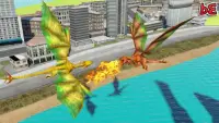 फ्लाइंग ड्रैगन क्लैश सिम्युलेटर: आर्चर वीएस ड्रेगन Screen Shot 4