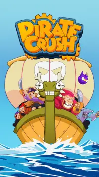 Pirate Treasures Crush - Match 3 Candy Puzzle Game Screen Shot 0