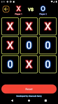 Tic Tac Toe Glow Screen Shot 3