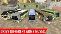 US Army Bus Game 2021 - US Military Transportation Screen Shot 1