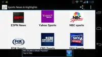 Sports News & Highlights Screen Shot 0