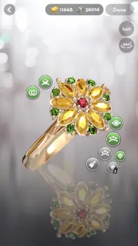 Jewelry Craft - Ring and jewelry design game! Screen Shot 2