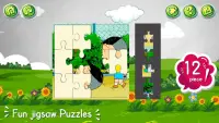 Cartoon puzzle game - jigsaw puzzles Screen Shot 2