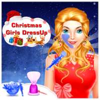 Christmas Girls DressUp Makeup Salon Games