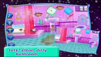School Girls House Cleaning Games Screen Shot 2